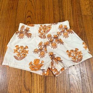 NWOT Mini Rodini Floral Shorts